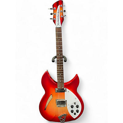 Used Rickenbacker 330 Fireglo Hollow Body Electric Guitar