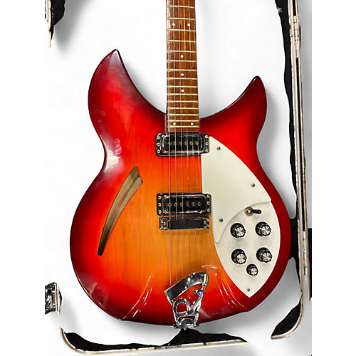 Used Rickenbacker 330 Fireglo Hollow Body Electric Guitar Fireglo