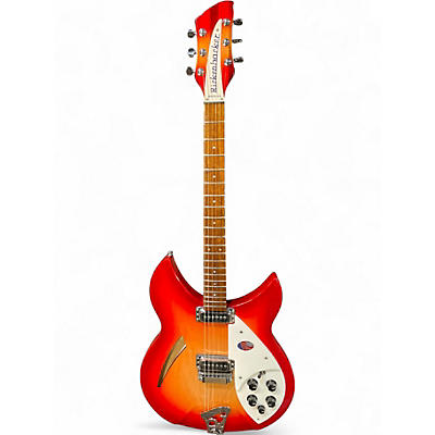Used Rickenbacker 330 Fireglo Hollow Body Electric Guitar