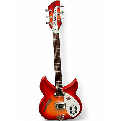 Used Rickenbacker 330 Fireglo Hollow Body Electric Guitar