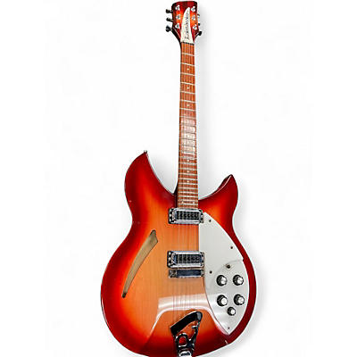 Used Rickenbacker 330 Fireglo Hollow Body Electric Guitar