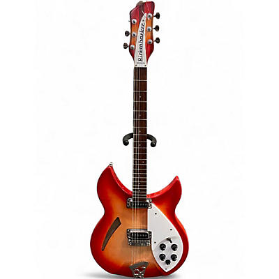 Used Rickenbacker 330 Fireglo Hollow Body Electric Guitar