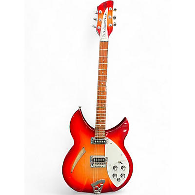 Used Rickenbacker 330 Fireglo Hollow Body Electric Guitar