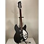 Used Rickenbacker Used Rickenbacker 330 Flat Black Hollow Body Electric Guitar Flat Black