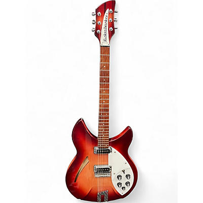 Used Rickenbacker 330 MG Fireglo Hollow Body Electric Guitar