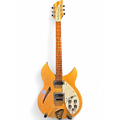 Used Rickenbacker 330 Natural Hollow Body Electric Guitar