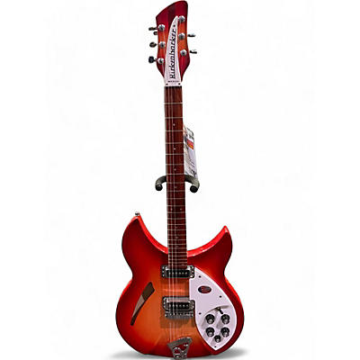 Used Rickenbacker 330 fireglow Hollow Body Electric Guitar