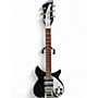 Used Rickenbacker 350V63 Bigsby  Black Solid Body Electric Guitar Black