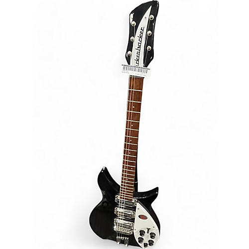 Rickenbacker Used Rickenbacker 350V63 Black Solid Body Electric Guitar Black