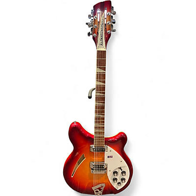 Used Rickenbacker 360/12 3 Color Sunburst Hollow Body Electric Guitar