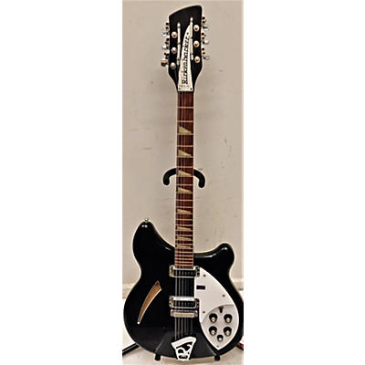 Rickenbacker Used Rickenbacker 360/12 Black Hollow Body Electric Guitar