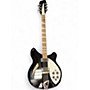 Used Rickenbacker 360/12 Black Hollow Body Electric Guitar Black