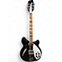 Used Rickenbacker 360/12 Black Hollow Body Electric Guitar Black