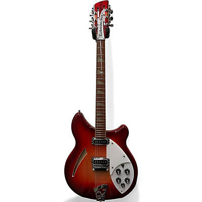 Used Rickenbacker 360/12 Fireglo Hollow Body Electric Guitar