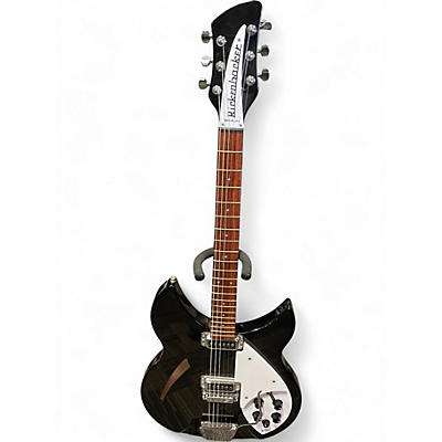 Used Rickenbacker 360/12C63 Black Hollow Body Electric Guitar