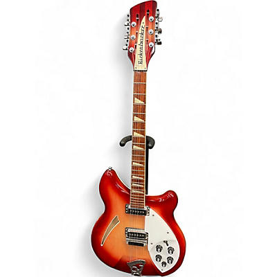 Used Rickenbacker 360/12C63 C Series 12-String Fireglo 2 Color Sunburst Hollow Body Electric Guitar
