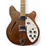 Used Rickenbacker 360 Natural Hollow Body Electric Guitar Natural