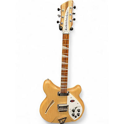 Used Rickenbacker 360 Natural Hollow Body Electric Guitar