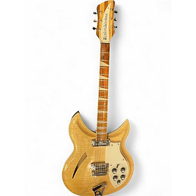Used Rickenbacker 381V69 Vintage Natural Hollow Body Electric Guitar