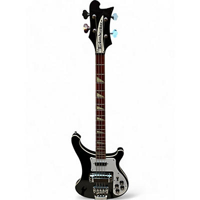 Used Rickenbacker 4003 Black Electric Bass Guitar