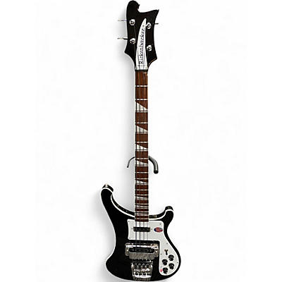 Used Rickenbacker 4003 Black Electric Bass Guitar