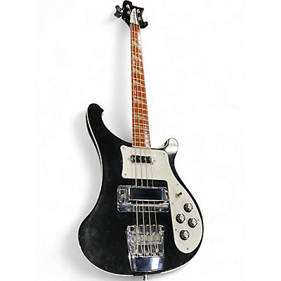 Used Rickenbacker 4003 Black Electric Bass Guitar