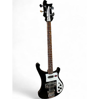 Used Rickenbacker 4003 Black Electric Bass Guitar