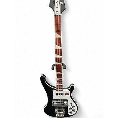Used Rickenbacker 4003 MATTE BLACK Electric Bass Guitar