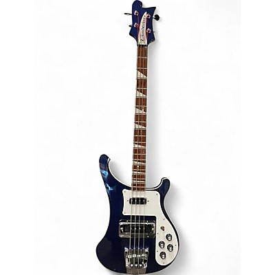 Used Rickenbacker 4003 Midnight Blue Electric Bass Guitar