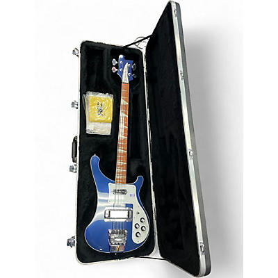 Used Rickenbacker 4003 Midnight Blue Electric Bass Guitar