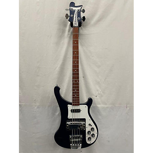 Rickenbacker Used Rickenbacker 4003S Blue Electric Bass Guitar Blue