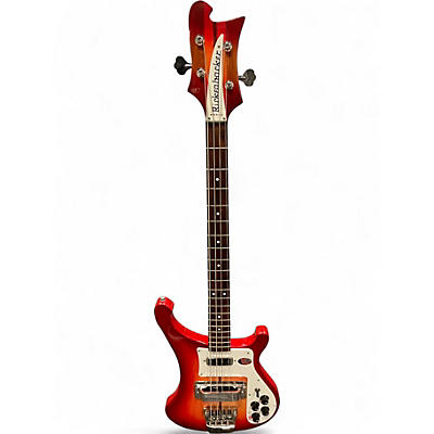 Used Rickenbacker 4003S Fireglo Electric Bass Guitar