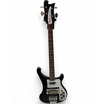 Used Rickenbacker 4003S MATTE BLACK Electric Bass Guitar