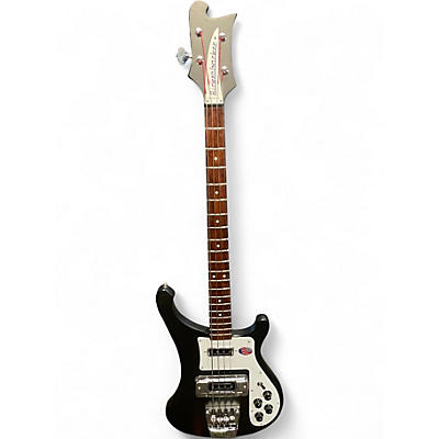 Used Rickenbacker 4003S Matte Black Glow Electric Bass Guitar