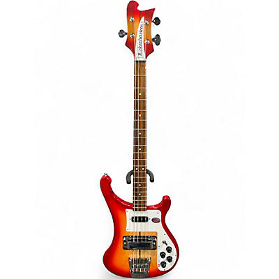 Used Rickenbacker 4003SMG.  3 Color Sunburst Electric Bass Guitar