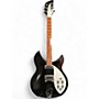 Used Rickenbacker 620 Black Solid Body Electric Guitar Black