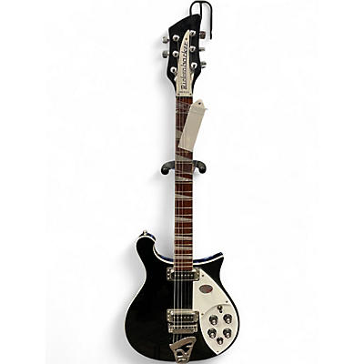 Used Rickenbacker 620 Black Solid Body Electric Guitar