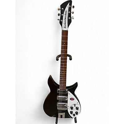 Used Rickenbacker Model 350V63 Liverpool Black Solid Body Electric Guitar