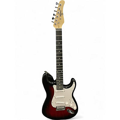 Used Ritmo STRAT RED Solid Body Electric Guitar
