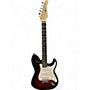 Used Ritmo STRAT RED Solid Body Electric Guitar RED