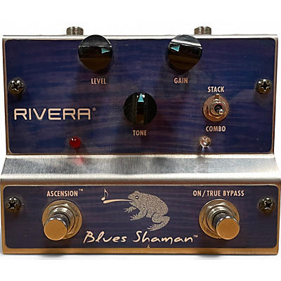 Used Rivera Blues Shaman Overdrive Effect Pedal