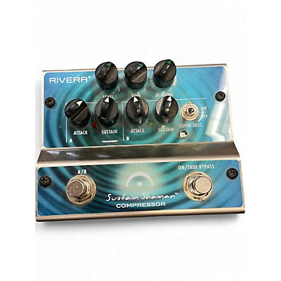 Used Rivera Sustain Shaman Compressor Sustain Effect Pedal