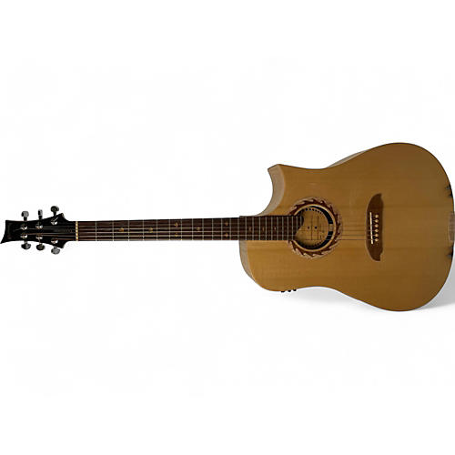 Used Riversong Guitars Trad-CDN-DLX-performance Natural Acoustic Electric Guitar Natural