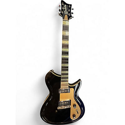 Used Rivolta Combinata Vii Black Solid Body Electric Guitar