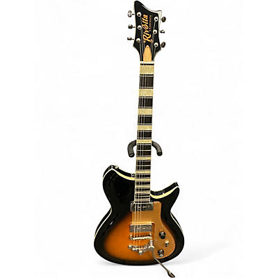 Used Rivolta Combinata XVII Camino Burst Solid Body Electric Guitar
