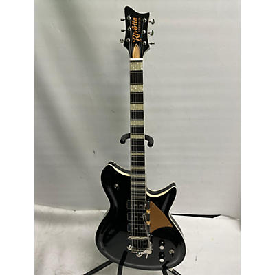 Used Rivolta Combinata XVIII Black Solid Body Electric Guitar