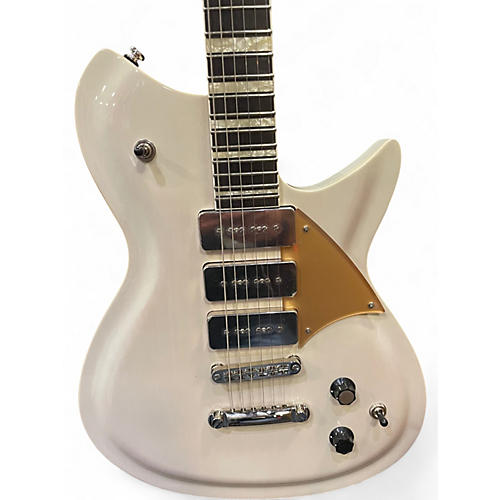 Used Rivolta Combinata viii ivory Solid Body Electric Guitar ivory