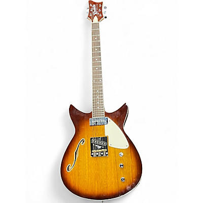 Used Rivolta Duocata Tobacco Burst Hollow Body Electric Guitar