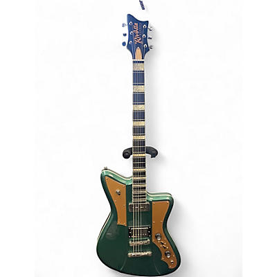 Used Rivolta MONDATA XVIII Apple Green Baritone Guitars