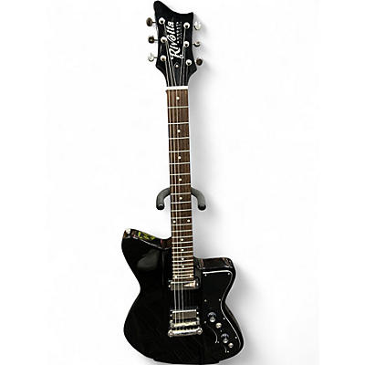 Used Rivolta Mondata  Junior Black Solid Body Electric Guitar